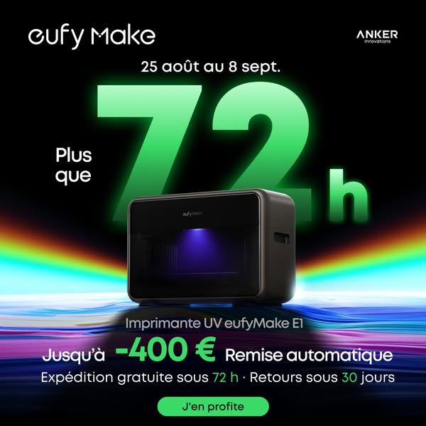 Imprimante UV eufyMake E1