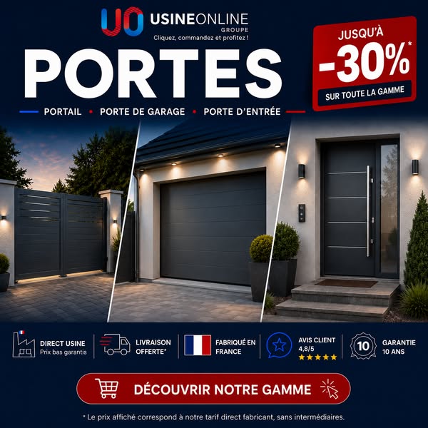 Prix Usine - Jusqu'à -30% !