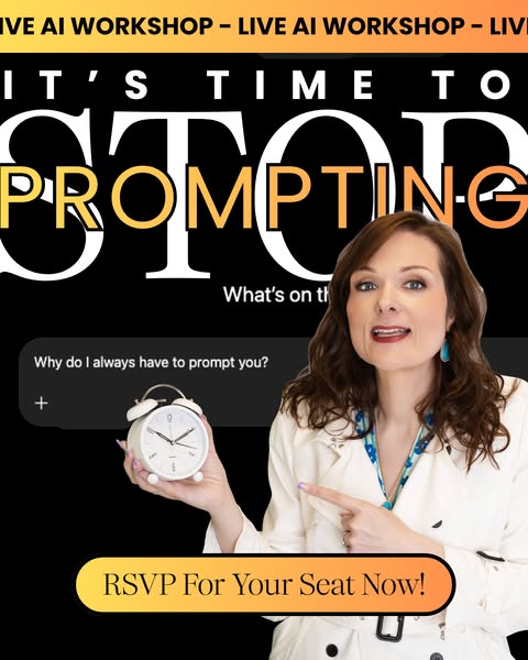 Stop prompting and start moving!