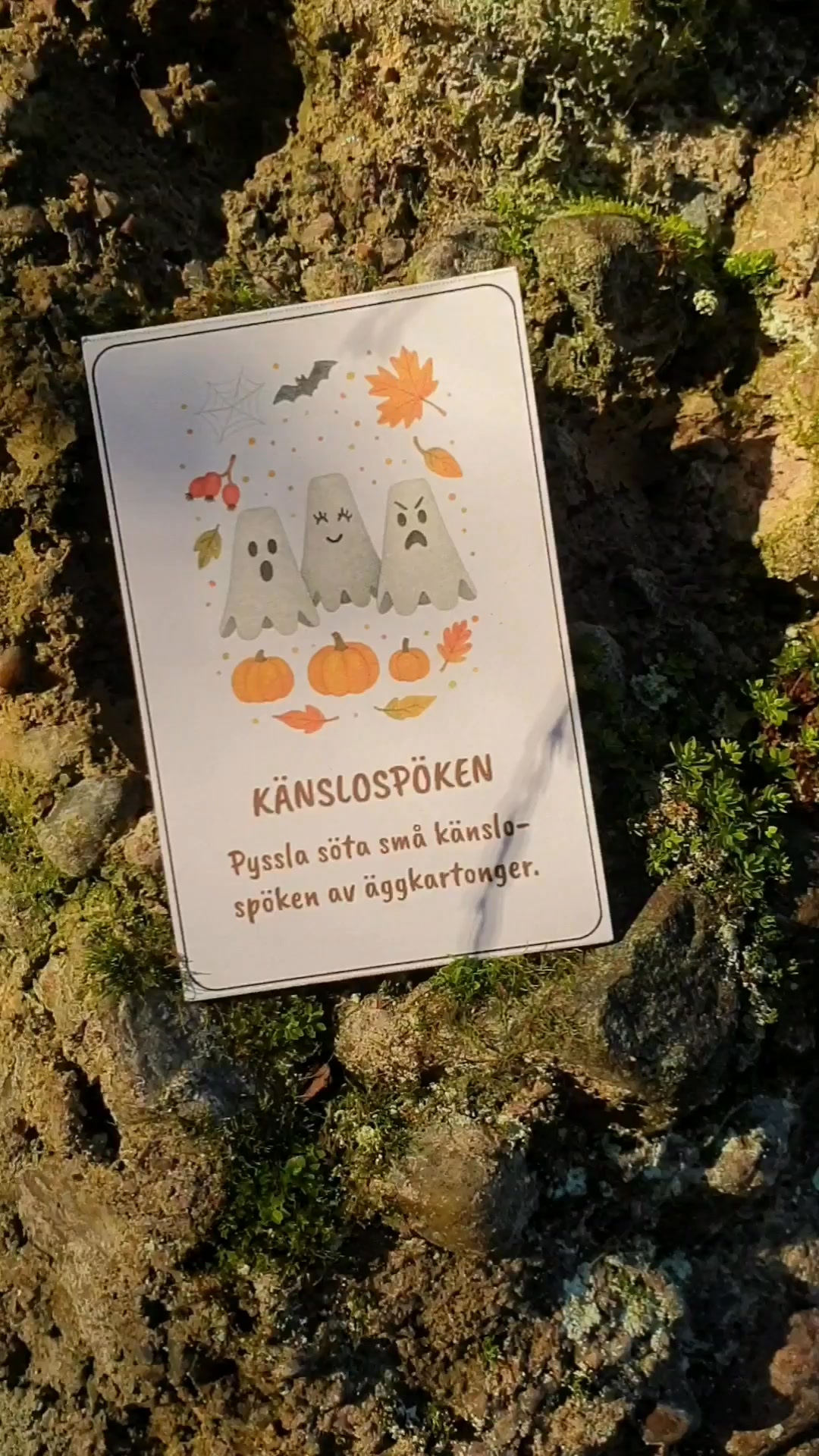 Halloween-uppdrag för barn
