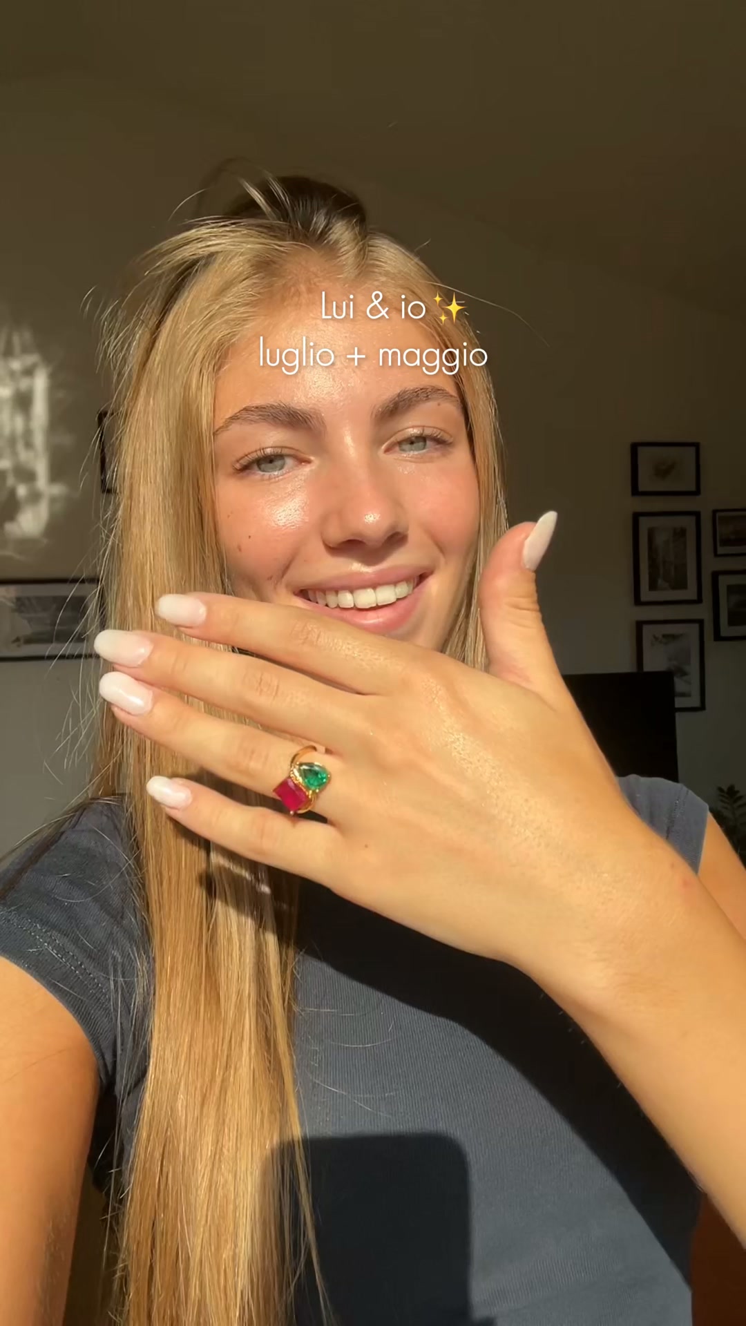Un anello di poche parole, ma quelle poche sono per voi due