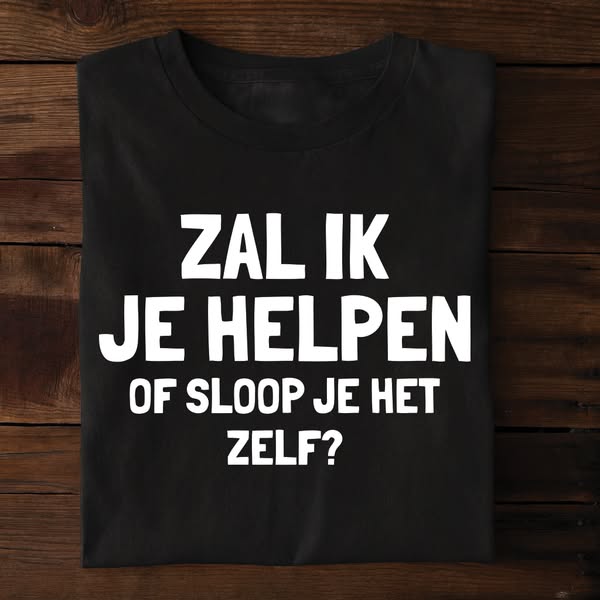 Ook als trui, mok en pet verkrijgbaar.