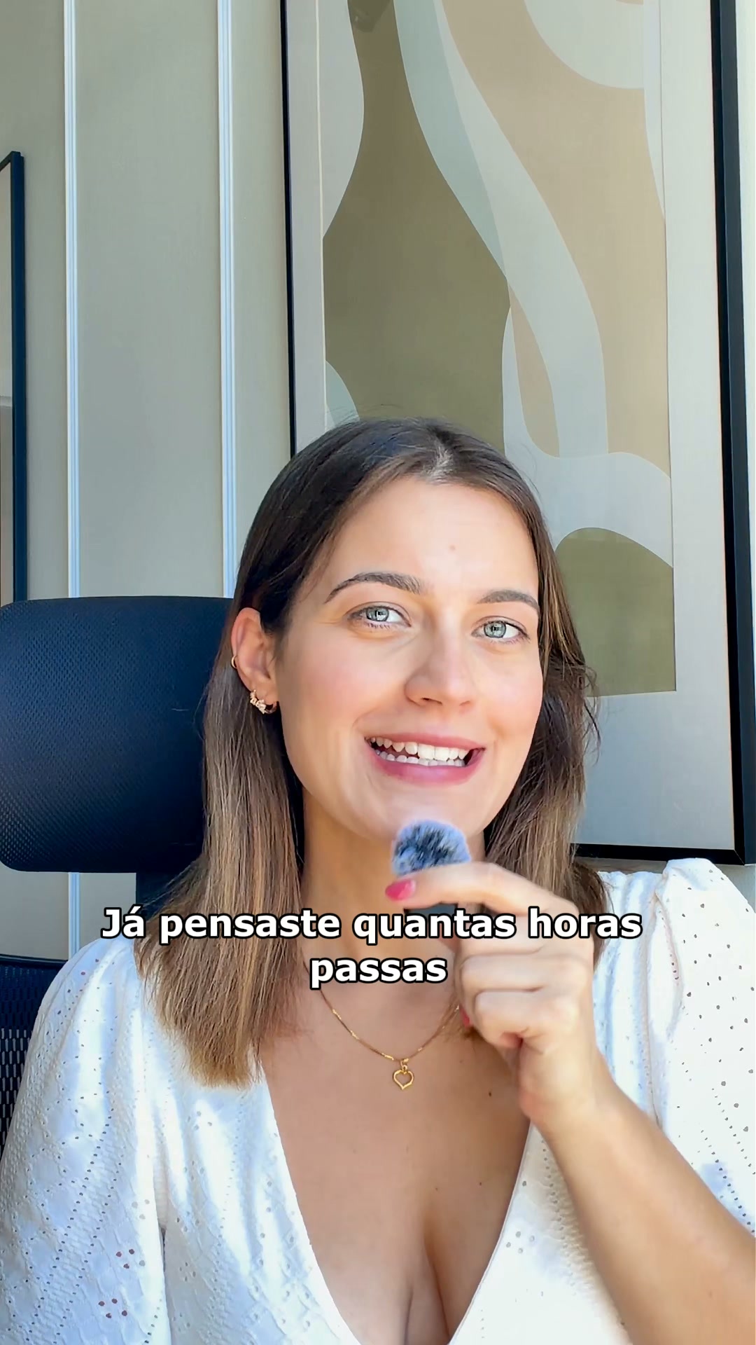 A sua rotina noturna continua