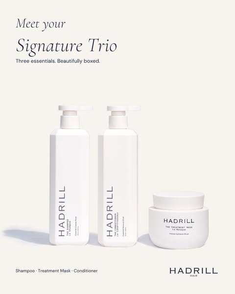 Your ritual for softer, shinier hair