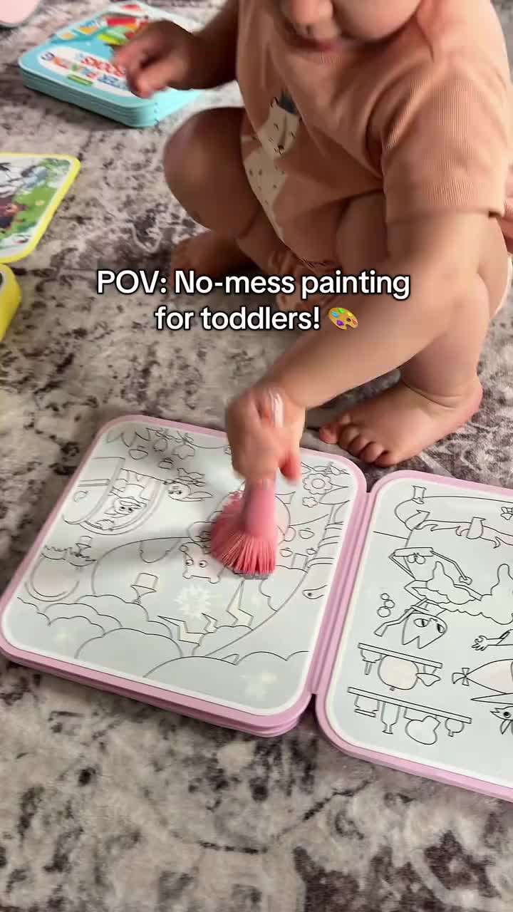 Reusable Magic Water Doodle Books for Kids