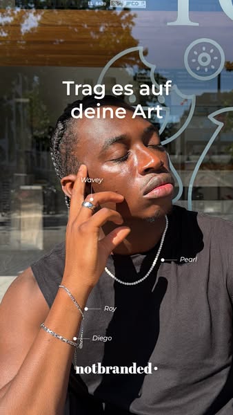 Herrenschmuck kaufen? 100% wasserfest | Notbranded