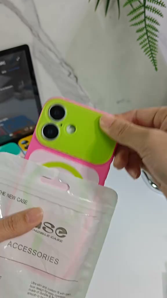 Magnetic Contrast Color Phone Case