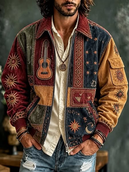 Bold Boho Looks for Men