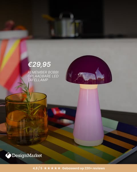 Eén lampje, overal sfeer