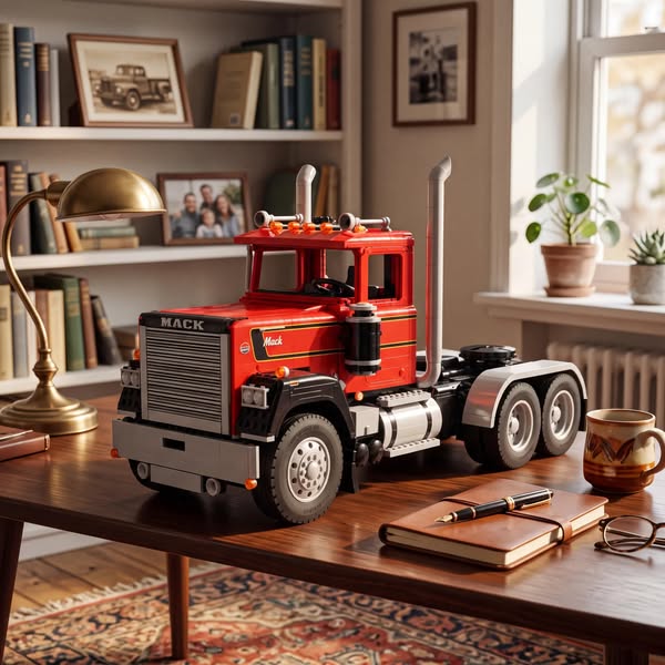 Classic 700 Heavy Hauler Heritage Truck Building Set
