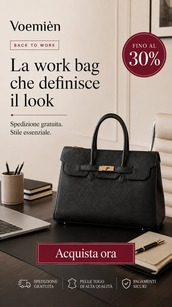 Fino al -30% su tutte le borse da lavoro!