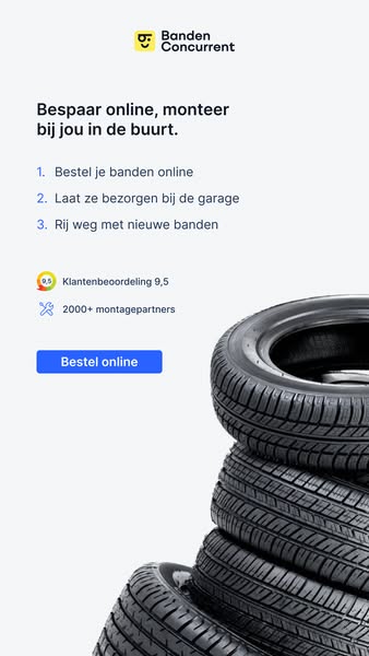 Tot 30% goedkopere autobanden