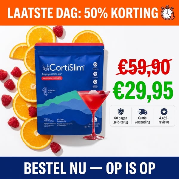 Breng je cortisol in balans en verlies stressvet