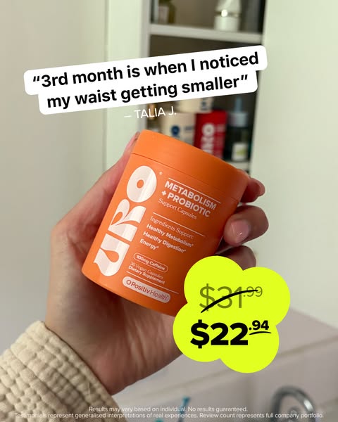 Nirast Metabolism + Probiotic | 4-in-1 Gut & Weight Support | Nirast