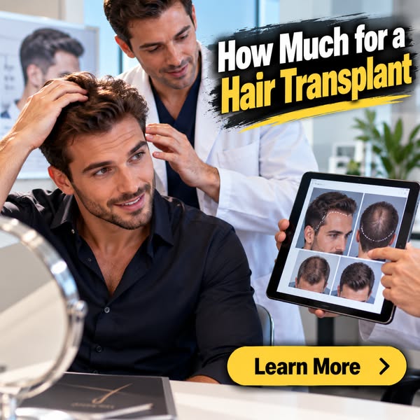 How Much for a Hair Transplant? Read all the Info
