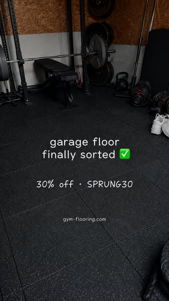Your Garage. A Proper Gym.