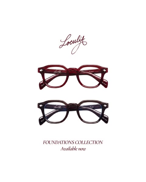 Hand Finished Acetate Frames. $210.