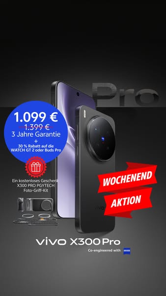 Wochenend-Aktion. Nur 1.099€