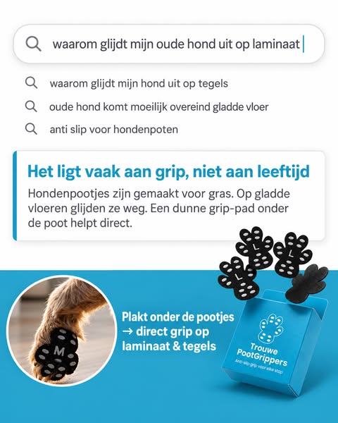 Weer grip op laminaat en tegels