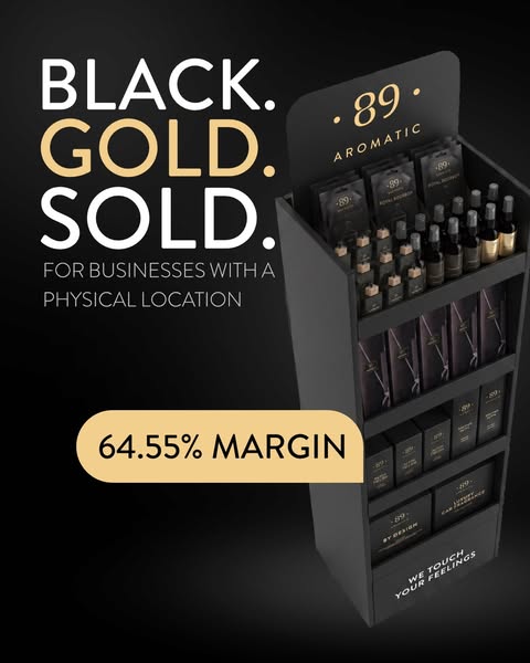 Free display stand with 200+ units