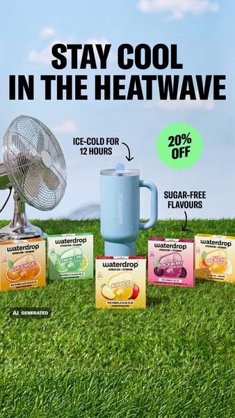 STAY COOL IN THE HEATWAVE