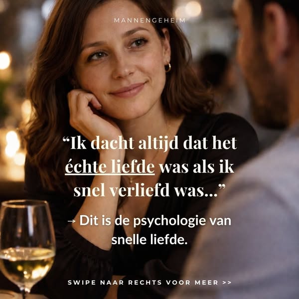 "Het voelde als liefde. Maar dat was het niet."