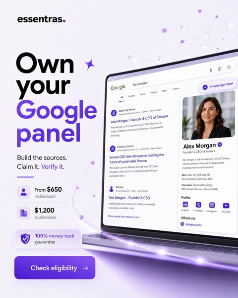 Own your Google Knowledge Panel