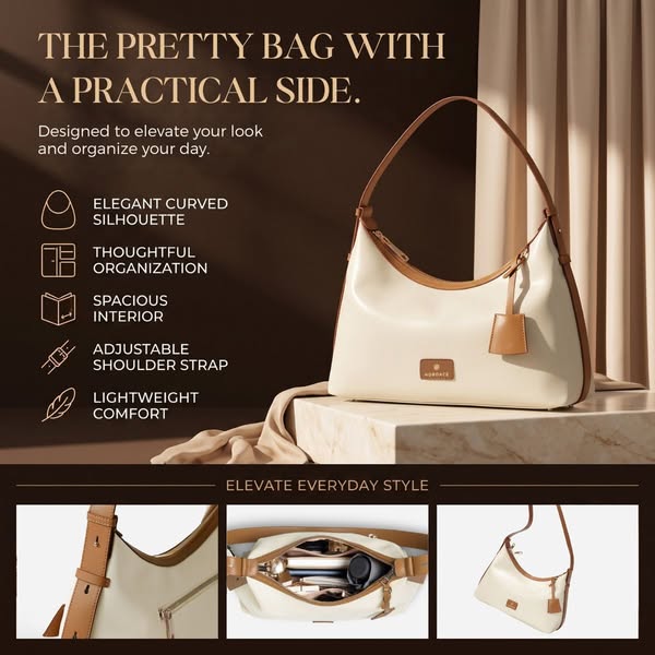 The Lightweight Shoulder Style With More Organization Than You Expect