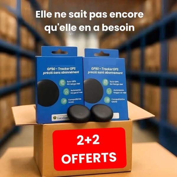 GP90 - Tracker GPS précis sans abonnement (android/apple)