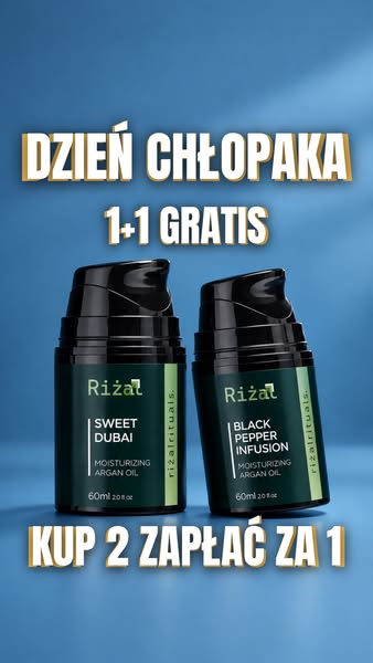 1+1 GRATIS Olejki do brody z Maroka