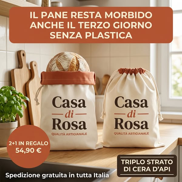 Pane morbido fino a 3 giorni