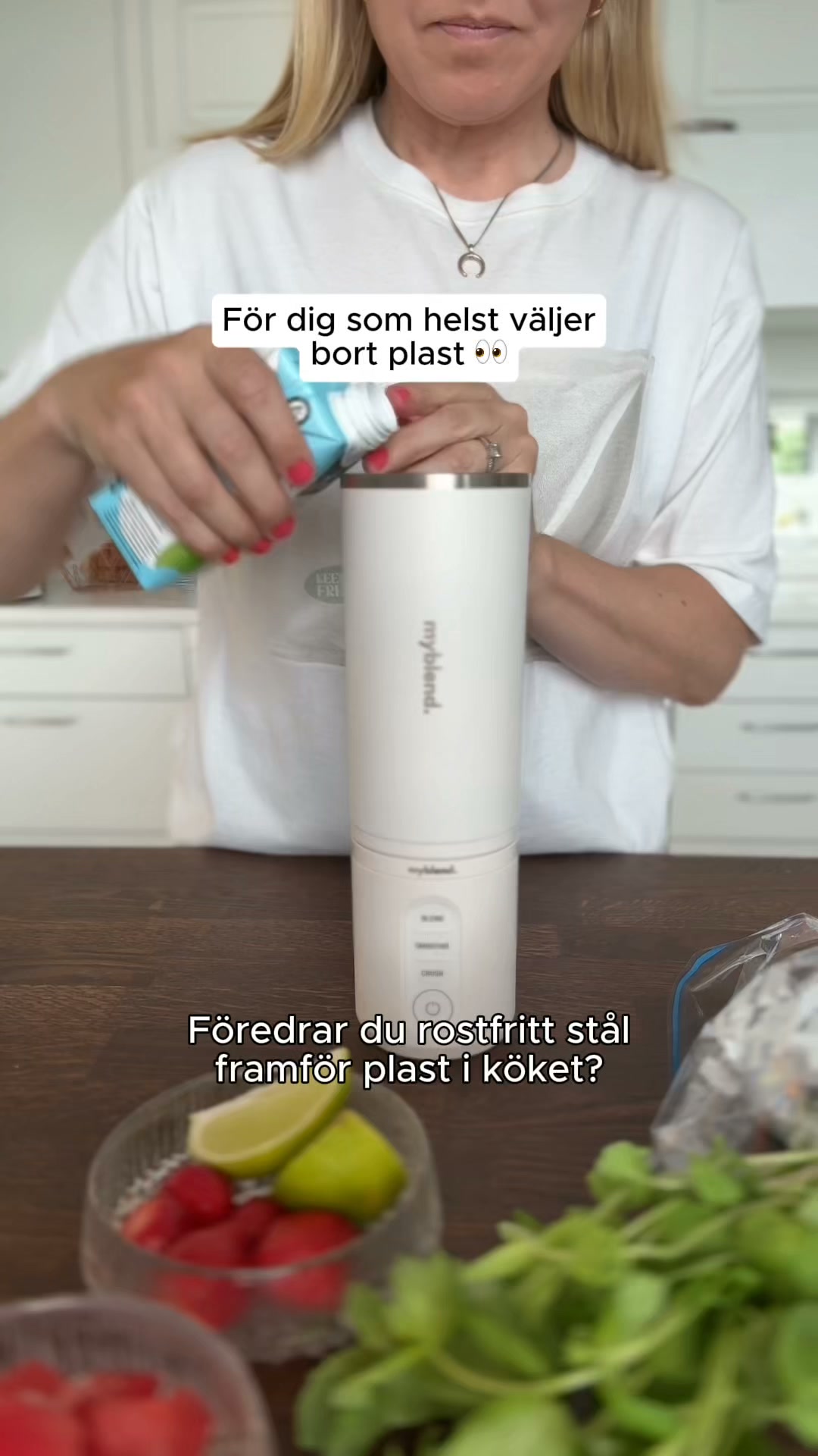 Mixa direkt i rostfritt stål