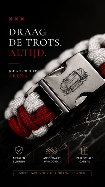 Draag de ArenA. Draag Ajax.