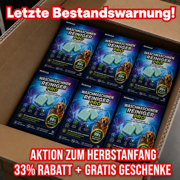 Deine Waschmaschine wird es dir danken
