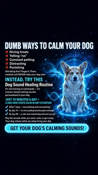 Start Dog Sound Healing Routine ▶