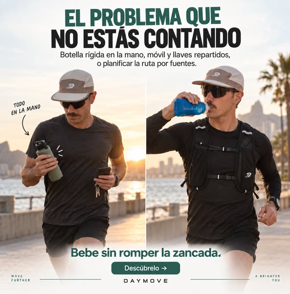 Corre sin cargar con todo
