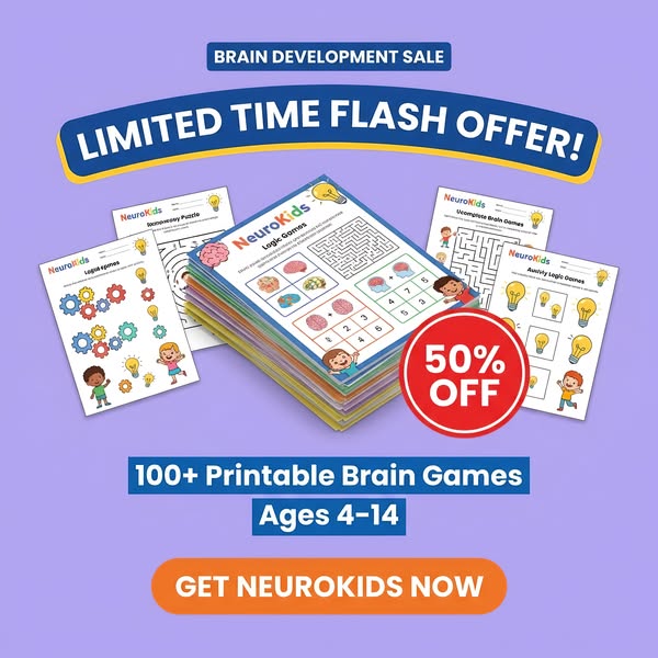 50% OFF NeuroKids Today
