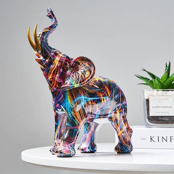 Creative Graffiti Elephant