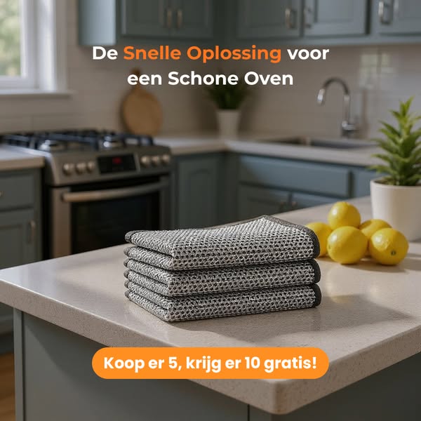 Verwijder vet en vlekken zonder moeite