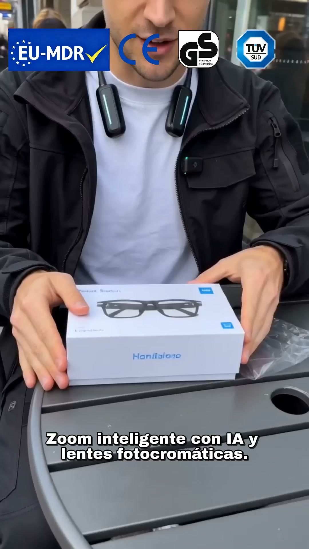 ¡El futuro ya está aquí! Olvídate de los lentes de sol aburridos... ¡Esto es otro nivel!