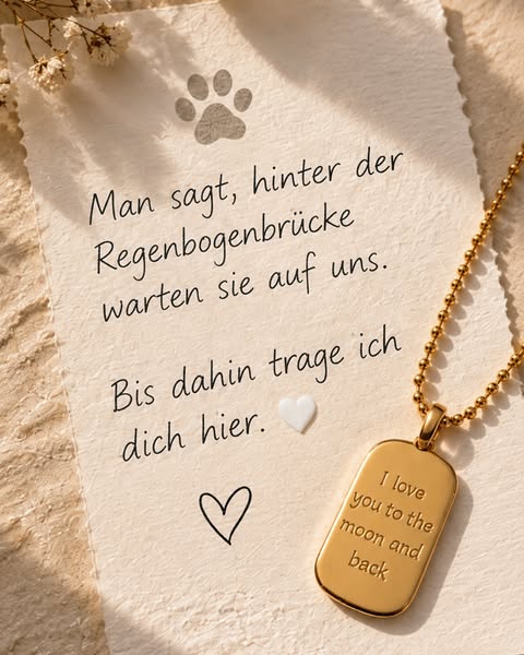Für den Hund, den du für immer vermisst.