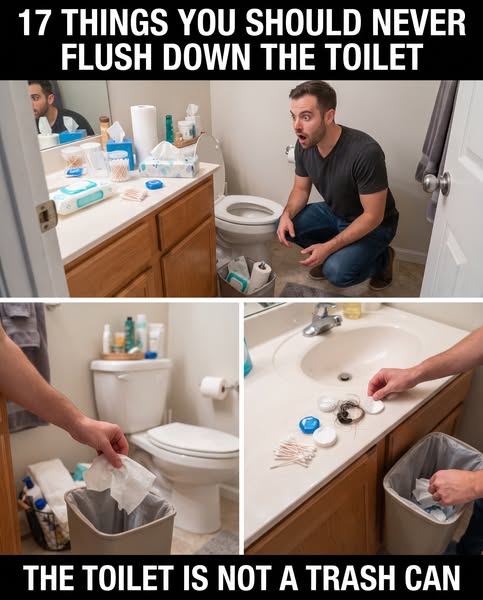 17 Things You Should Never Flush Down The Toilet