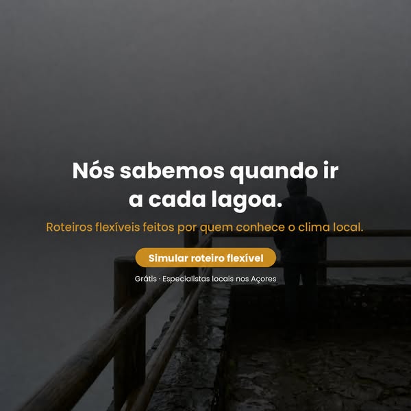 3 ideias de viagem aos Açores em 24h