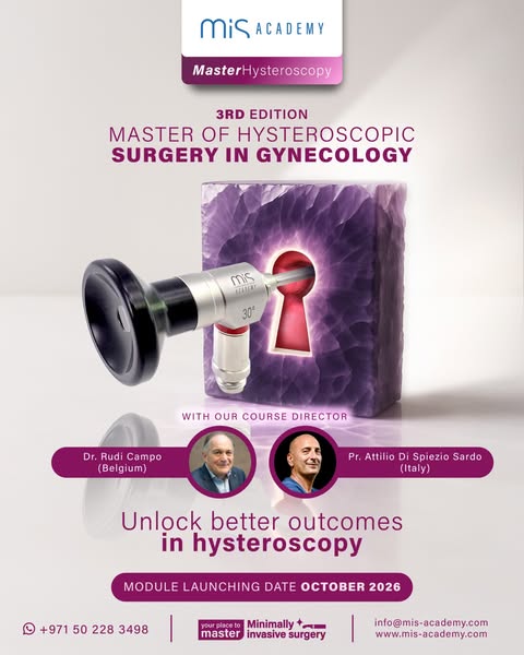 3rd Edition — Master of Hysteroscopic Surgery in Gynecology