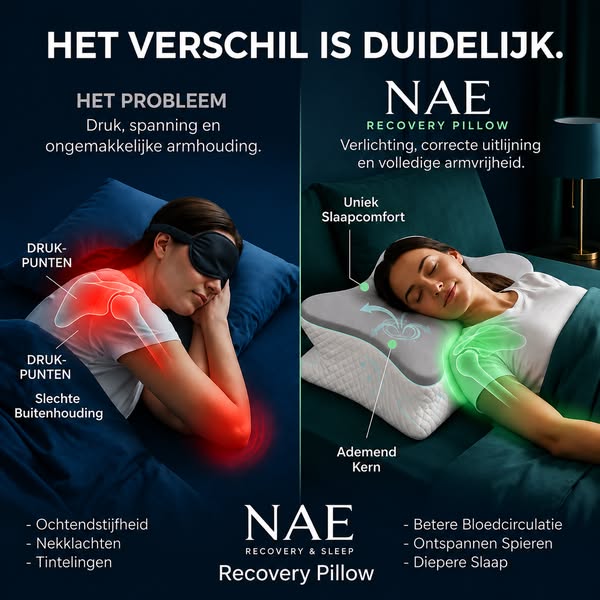 Ontvang tijdelijk een GRATIS NAE Satijnen Kussensloop t.w.v. €34,99