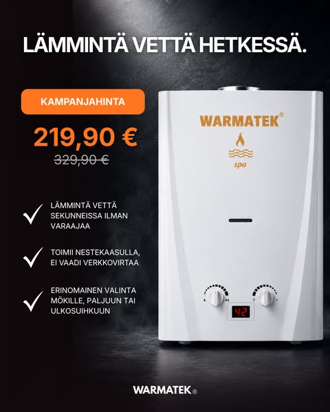 Tarjous voimassa 31.8. asti
