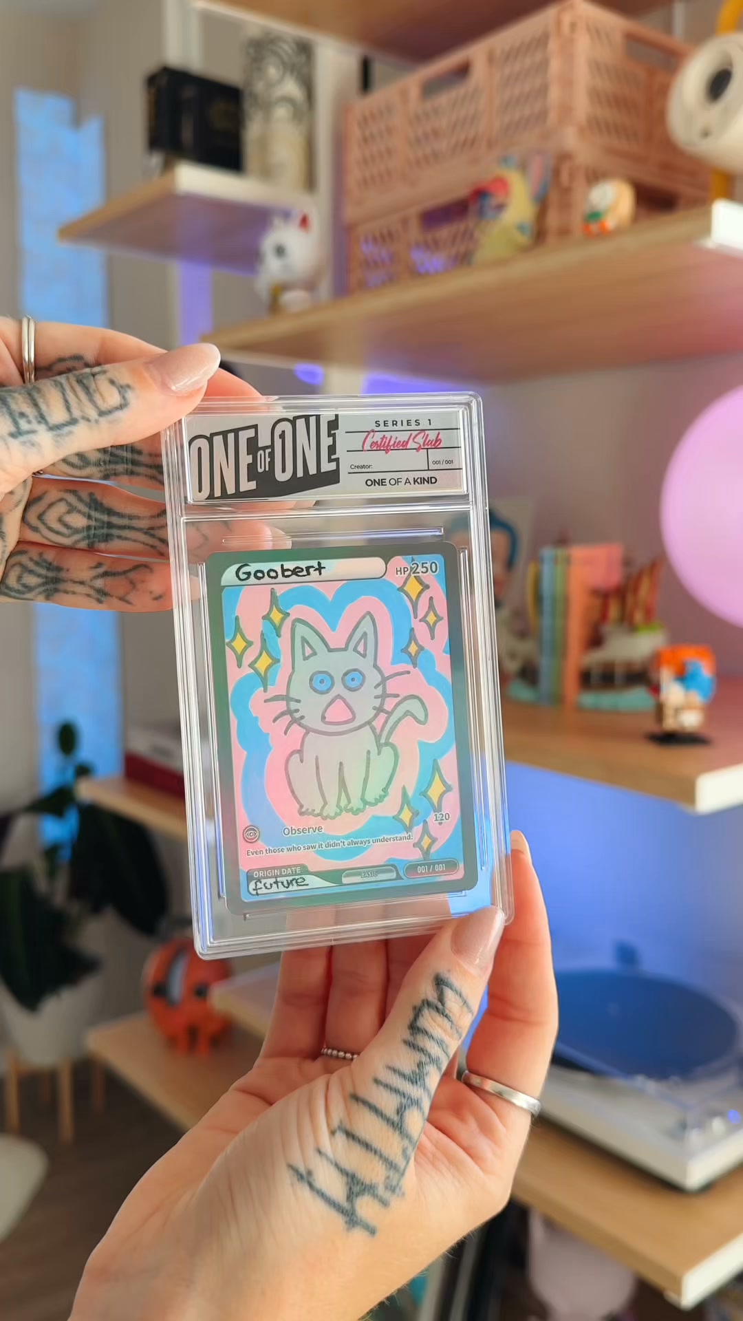 Make Your Cat into a Trading Card!