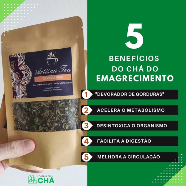 Peça o seu chá do emagrecimento >>