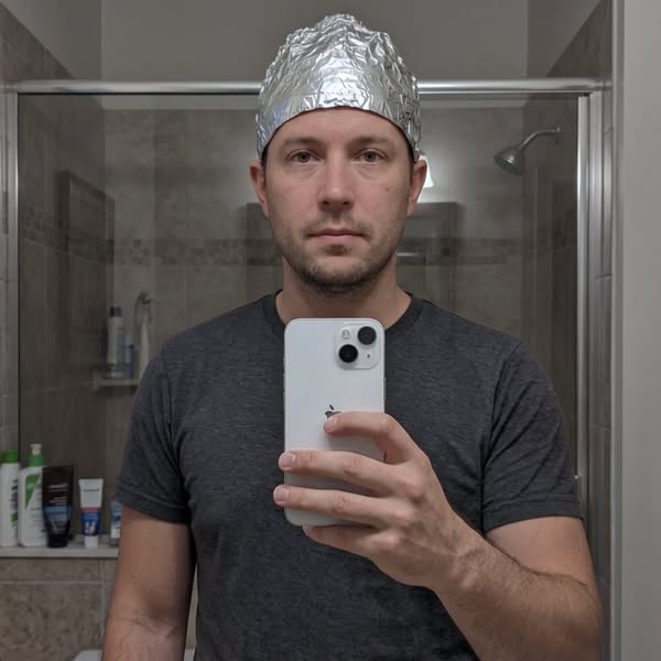 I Wrapped My Head In Foil To Save My Hair