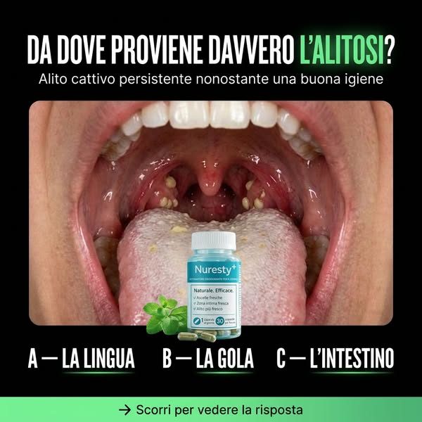 Progettato per favorire un alito fresco a lungo e aiutare a neutralizzare gli odori persistenti alla fonte.